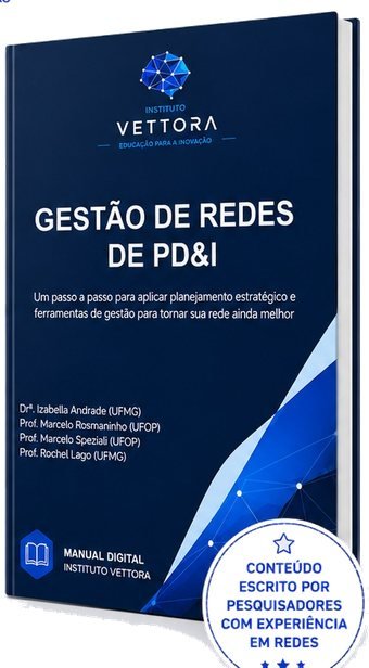 Capa do manual digital Gestão de Redes de PD&I